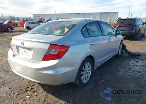 2012 Honda Civic Ex z USA, uszkodzony, nr VIN 19XFB2F83CE006691